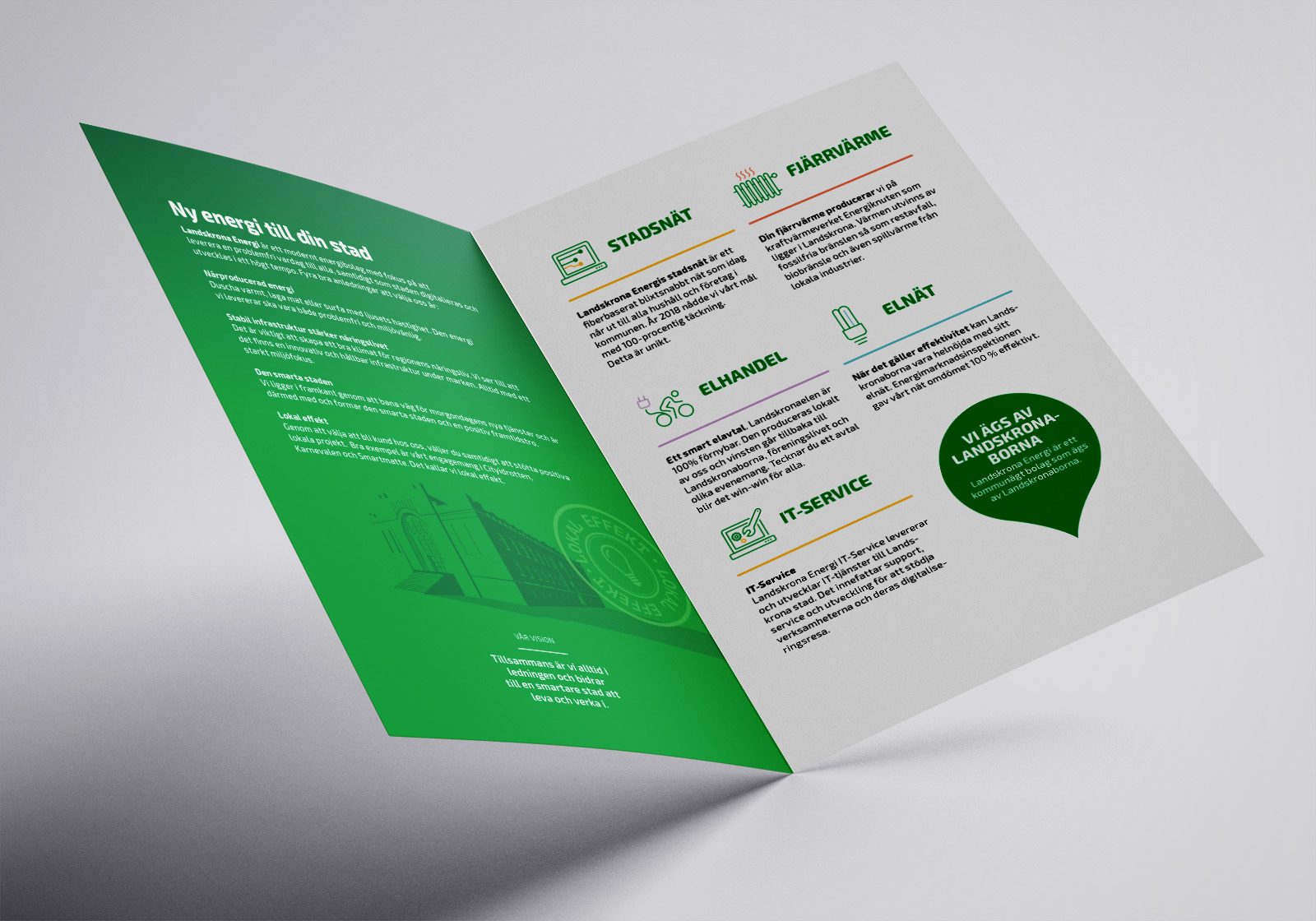 Landskrona Energi - Företagsfolder